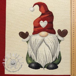 Tessuto decorativo GOBELIN PREMIUM Tomte joyful Wishes PANEL