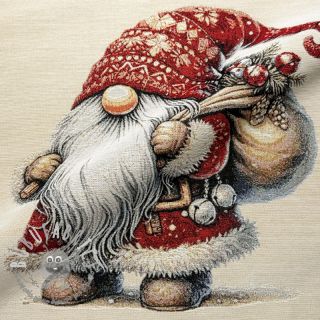 Tessuto decorativo GOBELIN PREMIUM Happy Gnome PANEL
