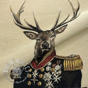 Tessuto decorativo GOBELIN PREMIUM Deer Admiral Statue PANEL