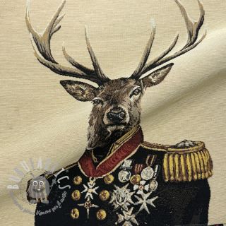 Tessuto decorativo GOBELIN PREMIUM Deer Admiral Statue PANEL