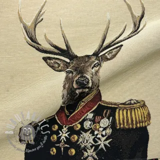 Tessuto decorativo GOBELIN PREMIUM Deer Admiral Statue PANEL