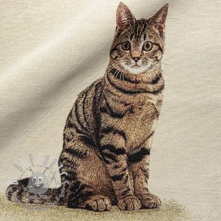 Tessuto decorativo GOBELIN PREMIUM Sitting Kitten Cat PANEL