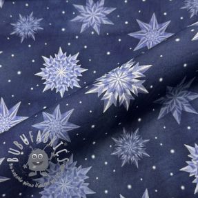 Tessuto di cotone Ice Star Frozen