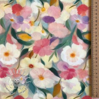 Viscosa RADIANCE Flower Dali digital print