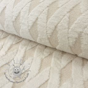 Pelliccia sintetica TEDDY ecru