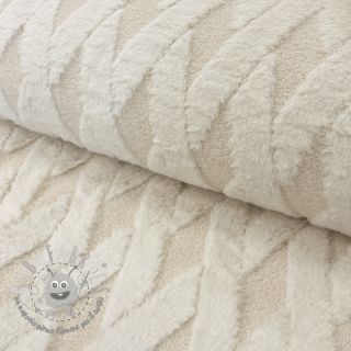 Pelliccia sintetica TEDDY ecru