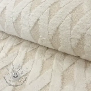 Pelliccia sintetica TEDDY ecru