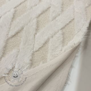 Pelliccia sintetica TEDDY ecru