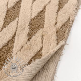 Pelliccia sintetica TEDDY brown