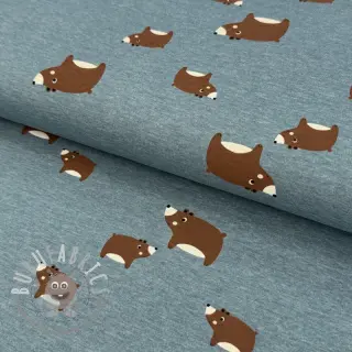 Jersey Bears smoke blue melange