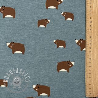 Jersey Bears smoke blue melange