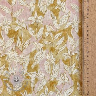 Viscosa con lino CREPE Flowers Tomi digital print