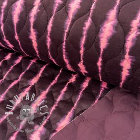 Tessuto trapuntato VELVET Stripes cerise