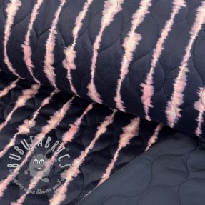 Tessuto trapuntato VELVET Stripes navy