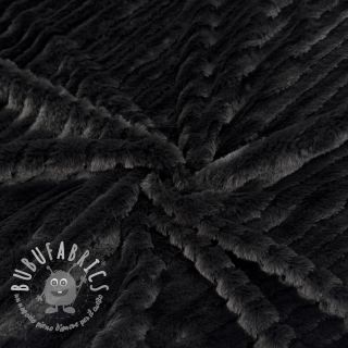 Pelliccia sintetica Stripes anthracite