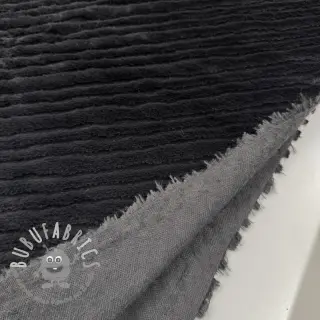 Pelliccia sintetica Stripes anthracite