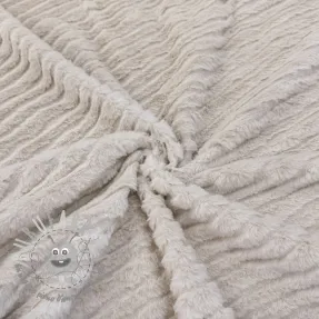 Pelliccia sintetica Stripes beige