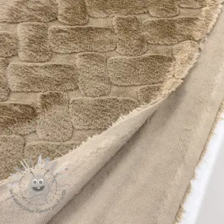 Pelliccia sintetica Abstract sand