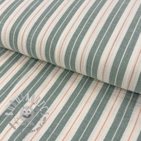 Mussola/Doppia garza YARN DYED Line green