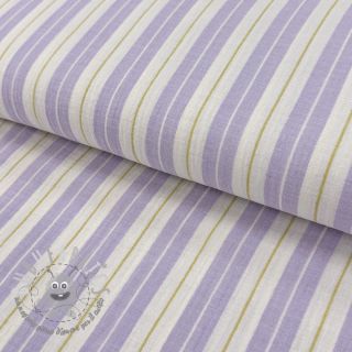 Mussola/Doppia garza YARN DYED Line purple