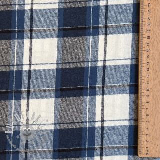 Tessuto di cotone YARN DYED CHECK BRUSHED Silva design A