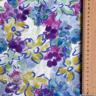 Viscosa RADIANCE Flower Horas digital print