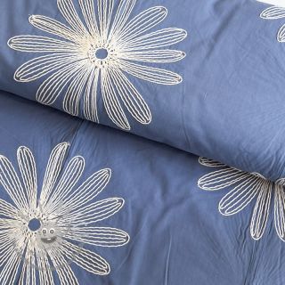 Tessuto di cotone EMBROIDERY Flowie jeans
