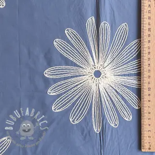 Tessuto di cotone EMBROIDERY Flowie jeans
