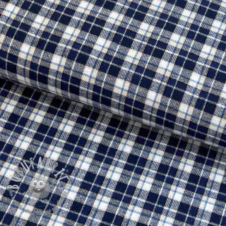 Tessuto di cotone YARN DYED CHECK BRUSHED Silva design B