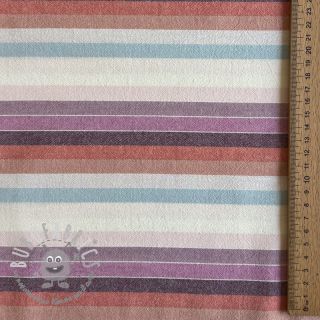 Tessuto di cotone YARN DYED Line multi