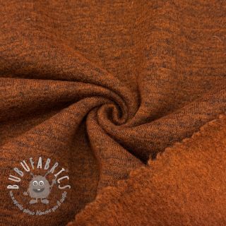 Tessuto per cappotti PRATO wool brick melange