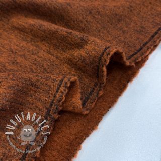 Tessuto per cappotti PRATO wool brick melange