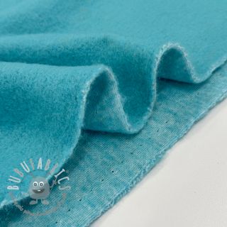 Tessuto per cappotti PRATO wool aqua