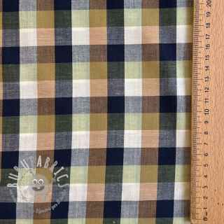 Tessuto di cotone YARN DYED Square pickle