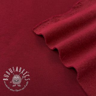 Felpa garzata JOGGING dark red