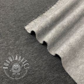 Felpa garzata JOGGING grey melange