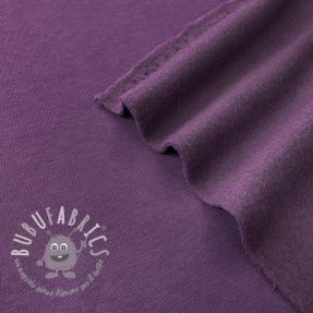 Felpa garzata JOGGING dark purple