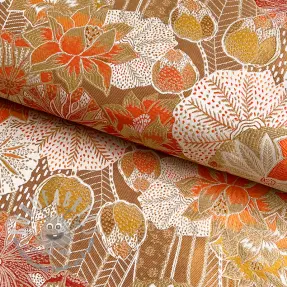 Tessuto decorativo jacquard Opium allover peanut