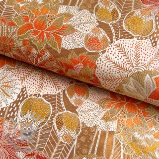 Tessuto decorativo jacquard Opium allover peanut