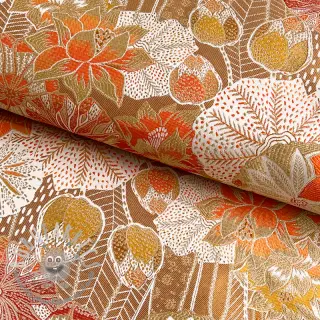 Tessuto decorativo jacquard Opium allover peanut