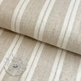 Tessuto decorativo jacquard LINEN LOOK Etretat lin