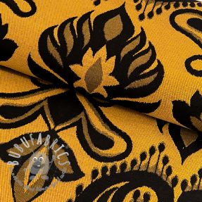 Tessuto decorativo jacquard Baccara gold