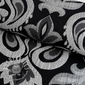 Tessuto decorativo jacquard Baccara argent
