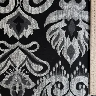 Tessuto decorativo jacquard Baccara argent