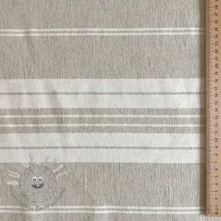 Tessuto decorativo jacquard LINEN LOOK Granville lin
