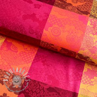 Tessuto decorativo FRENCH TABLE CLOTH JACQUARD Niwa allover harissa