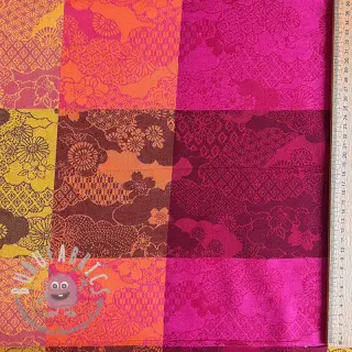 Tessuto decorativo FRENCH TABLE CLOTH JACQUARD Niwa allover harissa