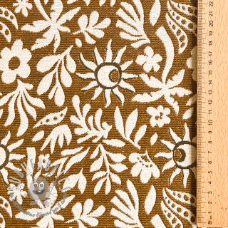 Tessuto decorativo jacquard Sunlight jaune
