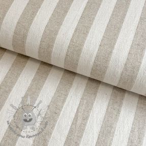 Tessuto decorativo jacquard LINEN LOOK Cabourg lin