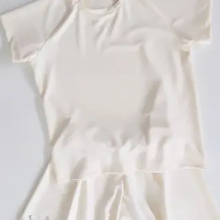 Jersey VISCOSE TENCEL off white